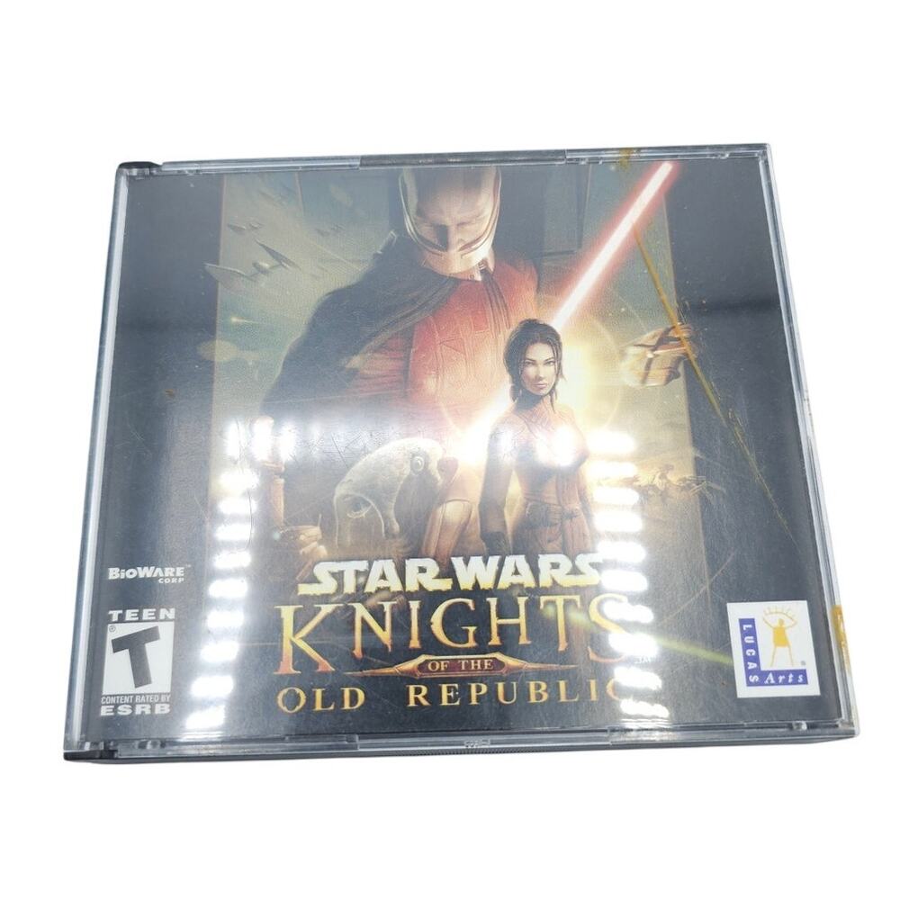 Star Wars Knights of the Old Republic PC Computer 4 Disc Set